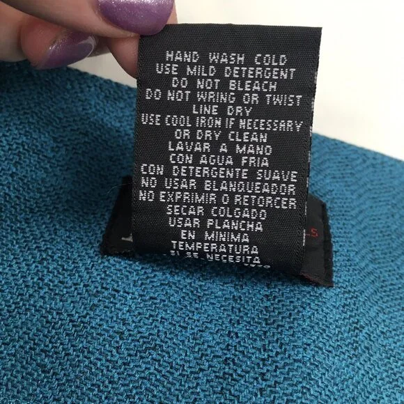 R&K Teal Sleeveless Tank Blouse Women Size 8 Suit Separates - Picture 6 of 8